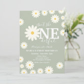 Olive Sage is niet haar mooie Daisy verjaardag Kaart (Staand voorkant)