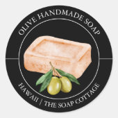 Olive Soap label (Voorkant)