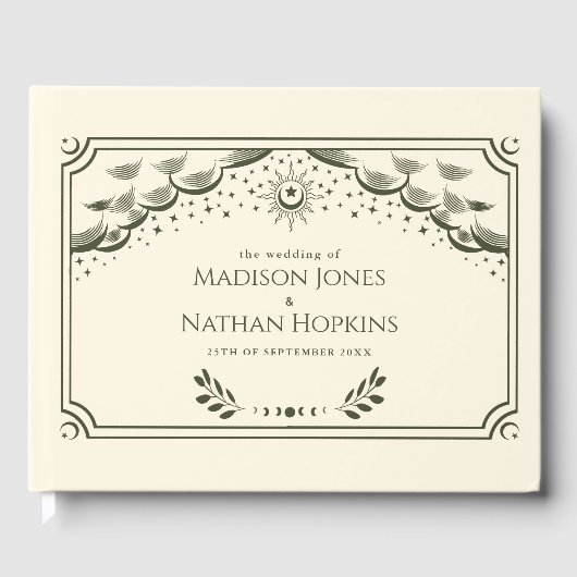 Olive Tarot Card Mariage Livre d'or (Recto)