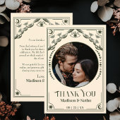 Olive Tarot Kaart Foto bruiloft Dank u