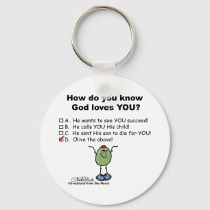 Olive the Above! Sleutelhanger