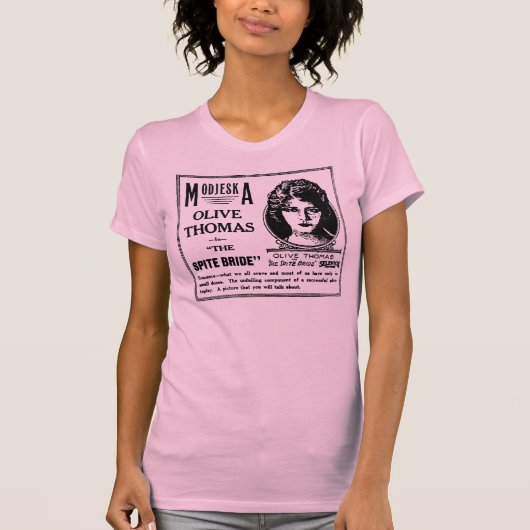 Olive Thomas The Spite Bride 1919 T-shirt (Voorkant)
