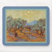 Olive Trees Vincent Van Gogh Impressionisme Replic Muismat (Voorkant)