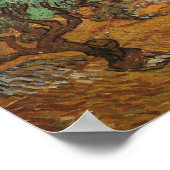 Olive Trees Yellow Sky & Sun Van Gogh Fine Art Poster (Hoek)