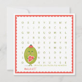 Olive Word Vind Klaslokaal Valentijn Kaarten (Voorkant)
