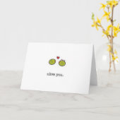 Olive You Kaart (Gele Bloem)