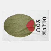 Olive You Kitchen Towel Theedoek (Horizontaal)