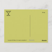 Olive You Martini Briefkaart (Achterkant)