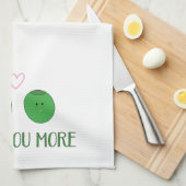 Olive You Plus Serviette de cuisine (Quart Plié)