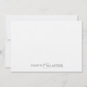 Olive You Wedding Kaart (Achterkant)