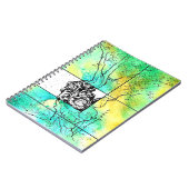 Olivenbaum Tuschezeichnung Notitieboek (Linkerzijde)