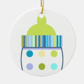 Oliver Baby Fles Keramisch Ornament