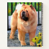 OLIVER Chow Chow Chow carnet en spirale 8 1/2x11 (Dos)