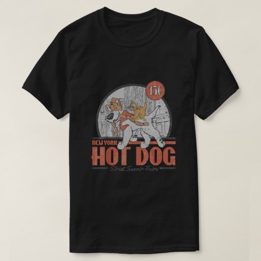 Oliver & Company New York Hot Dog T-shirt (Design voorkant)