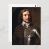 Oliver Cromwell Briefkaart (Voorkant / Achterkant)