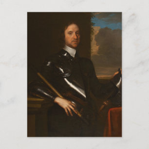 Oliver Cromwell door Robert Walker Briefkaart
