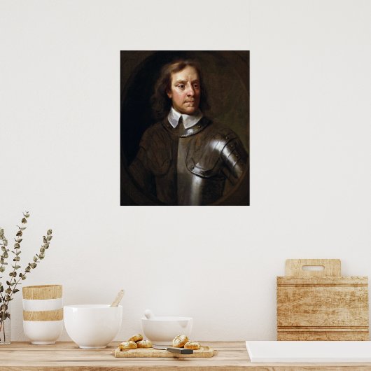 Oliver Cromwell Poster (Keuken)