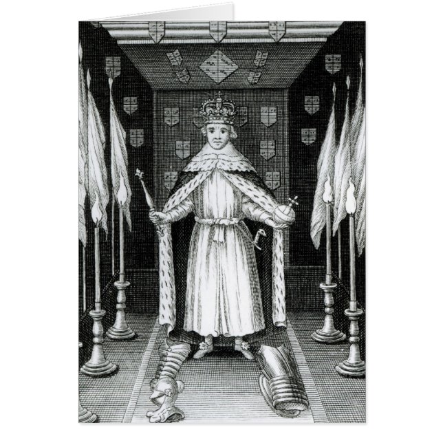 Oliver Cromwell se tenant dans l'état ; (Devant)