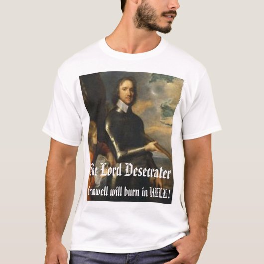 Oliver Cromwell T-shirt (Voorkant)