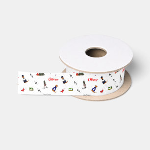 Oliver De Otter Kerst Random Patroon Lint