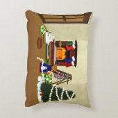 Oliver Decorates voor Kerstmis Accent Kussen (Achterkant (Verticaal))