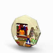 Oliver Decorates voor Kerstmis Fotoblokken (Rechts)