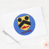Oliver Family Shield Sticker (Envelop)