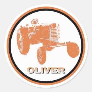 Oliver Farming Decal Ronde Sticker