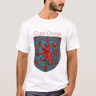 Oliver Hunting Tartan Scottish Pset T-shirt