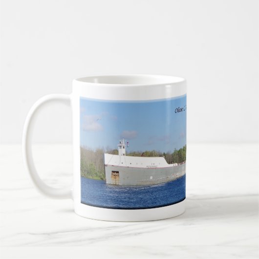 Oliver L. Moore & Menominee mug (Gauche)