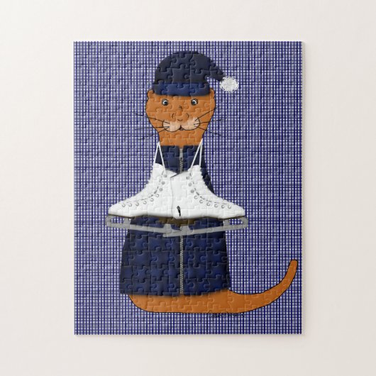 Oliver La Loutre Patine Puzzle (Vertical)