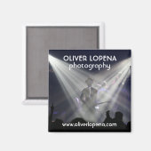 OLIVER LOPENA fotografie Magneet (Voorkant / Achterkant)