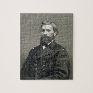 Oliver Otis Howard (1830-1909), gegraveerd door Ro Legpuzzel