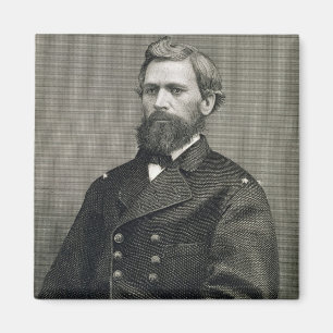 Oliver Otis Howard (1830-1909), gegraveerd door Ro Magneet