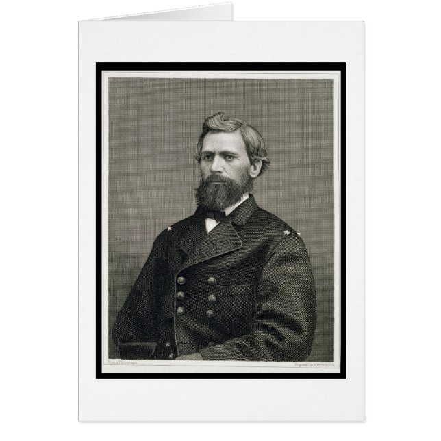Oliver Otis Howard (1830-1909), gravé par Robert (Devant)