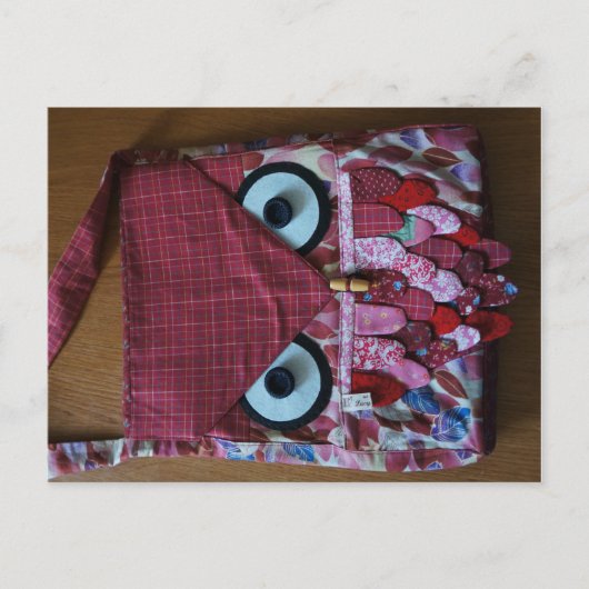 Oliver Owl Briefkaart (Voorkant)