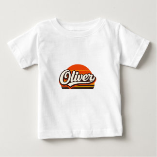 Oliver Retro Zonsondergang Persoonlijke Naam Ontwe