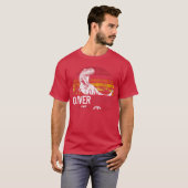 Oliver Saurus Funny Personalized Dinosaur Re Name T-shirt (Voorkant volledig)