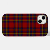 Oliver tartan red yellow blue plaid Case-Mate iPhone case (Achterkant (horizontaal))