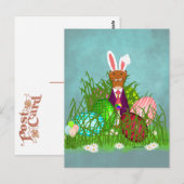 Oliver The Otter en de Great Easter Egg Briefkaart (Voorkant / Achterkant)