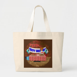 Oliver The Otter is 6 Years Old. Happy Birthday Grote Tote Bag