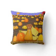 Oliver The Otter kiest een pompoen