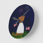 Oliver the Otter kijkt vuurwerk Ronde Klok (Hoek)