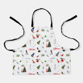 Oliver The Otter Random Pattern Schort (Voorkant)