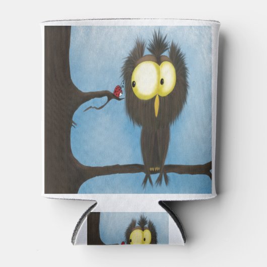 Oliver The Owl and the Ladybug Blikjeskoeler (Voorkant)