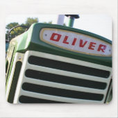 Oliver tractor decal kleurrijke mousepad cadeauide muismat (Voorkant)