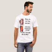 Oliver Twist, alsjeblieft, Sir, mag ik nog wat mee T-shirt (Voorkant volledig)