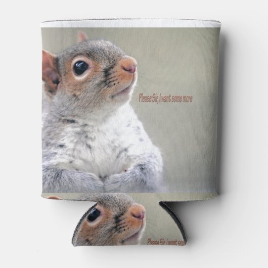 Oliver Twist Squirrel Blikjeskoeler (Voorkant)