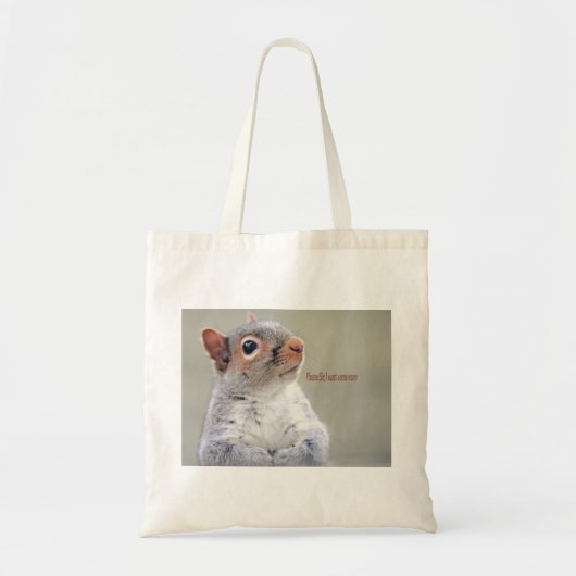 Oliver Twist Squirrel Tote Bag (Voorkant)