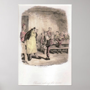 Oliver Twist vraagt om meer origineel Poster